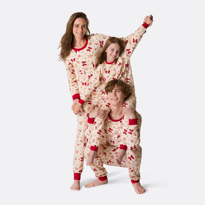 Piparkakku-joulupyjama miehille