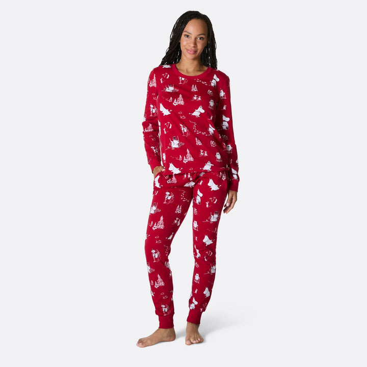 Muumi-joulupyjama naisille