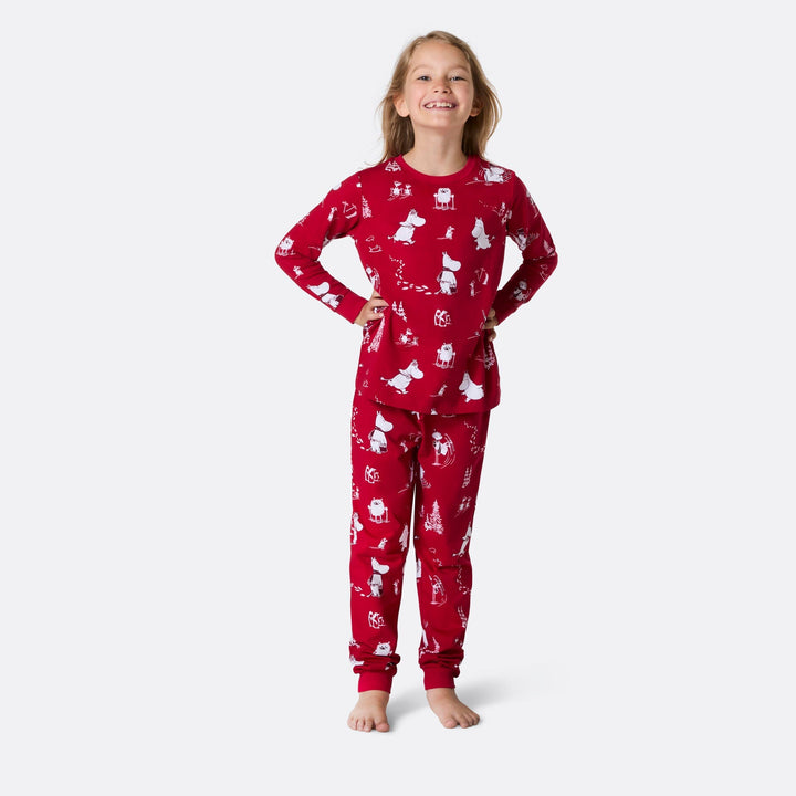Muumi-joulupyjama lapsille