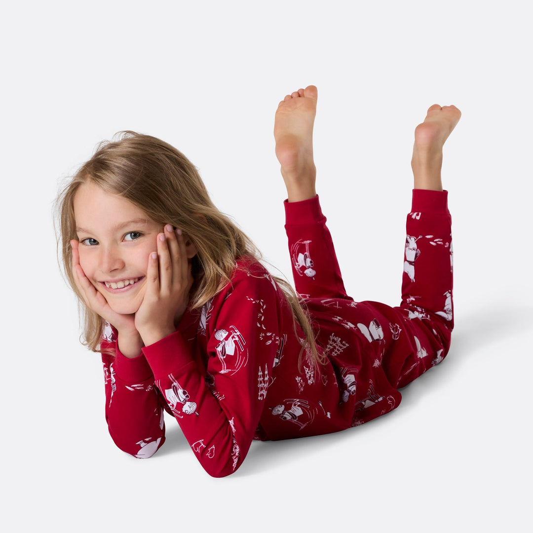 Muumi-joulupyjama lapsille