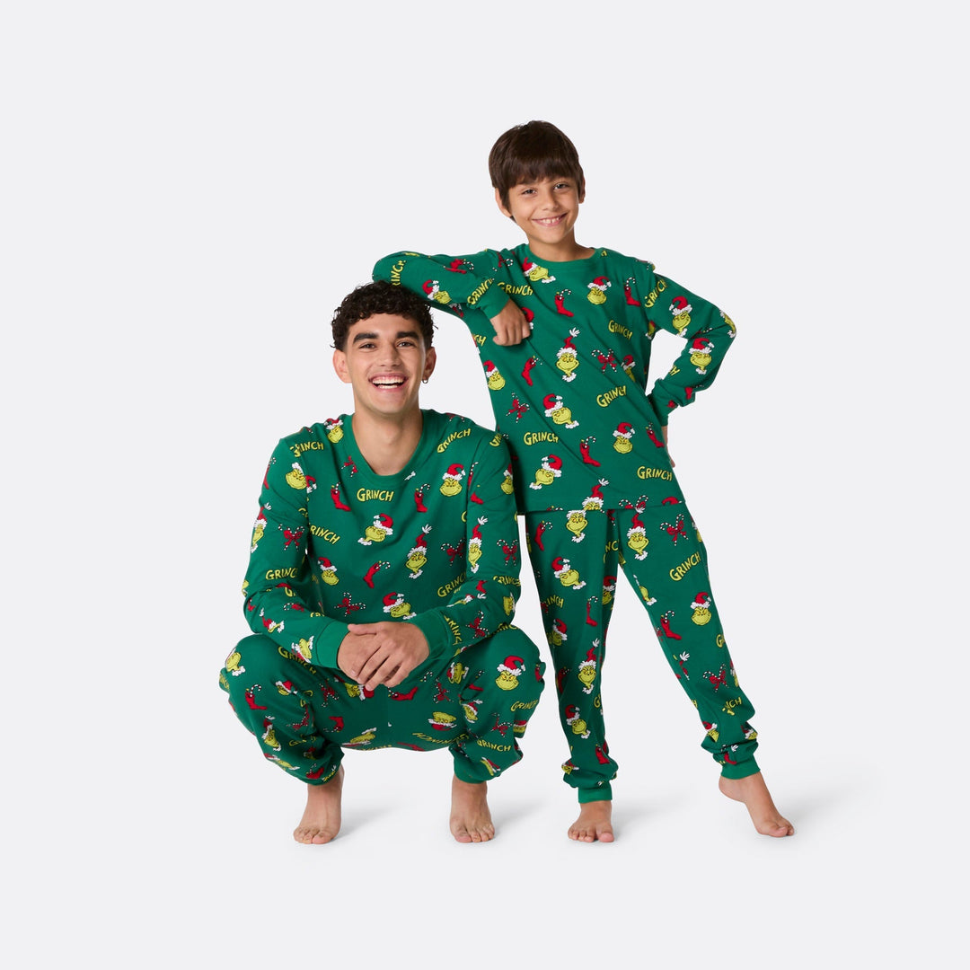 Grinch-joulupyjama miehille