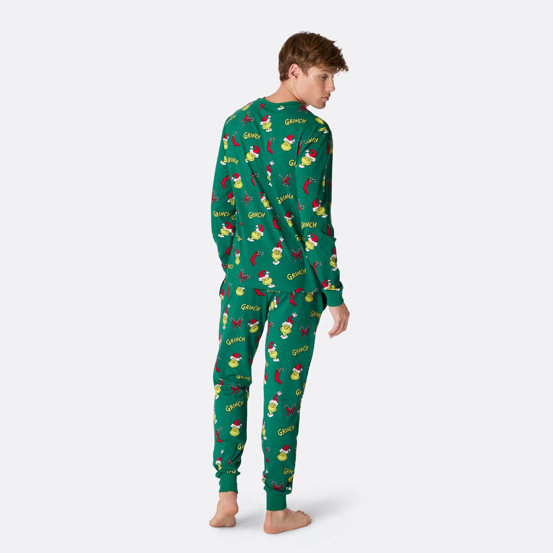 Grinch-joulupyjama miehille