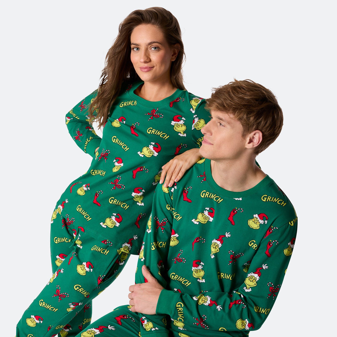 Grinch-joulupyjama naisille