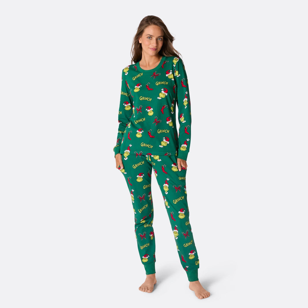 Grinch-joulupyjama naisille