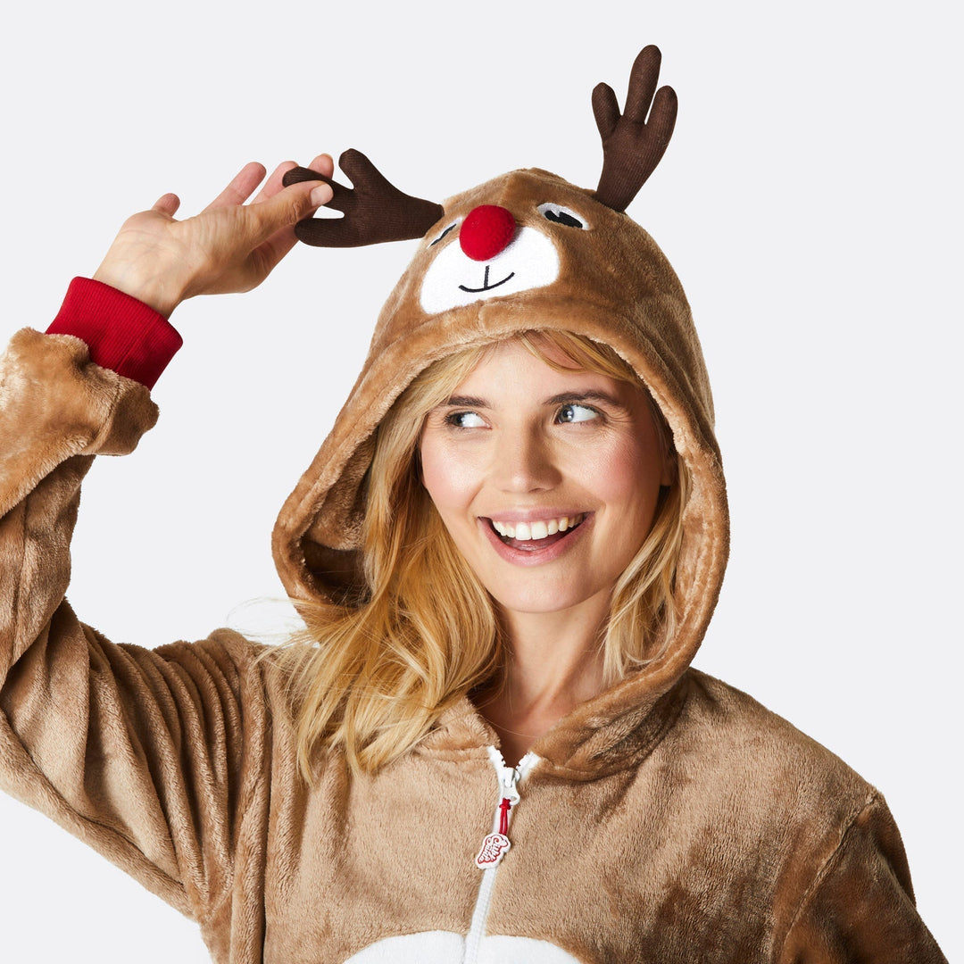 Poro-onesie naisille