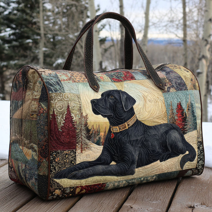Snowbound Lab -tikattu duffelilaukku