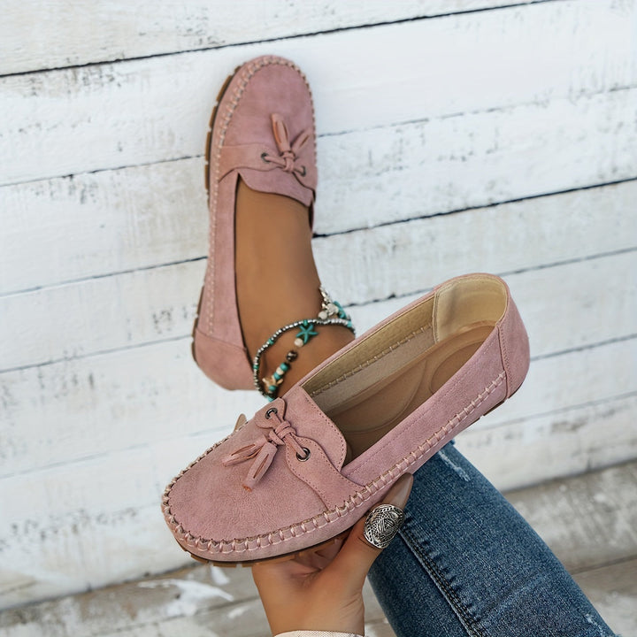 Nadine - Klassiset loaferit, joissa on tasselit