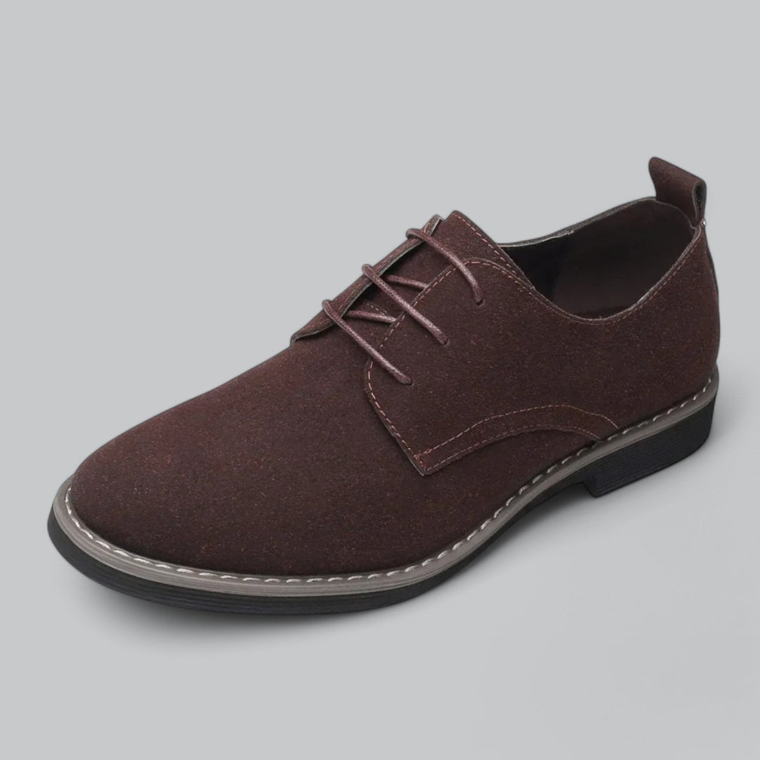 Valenti | Derbyruskeet nahkakengät nyörit, business-kengät, loafers