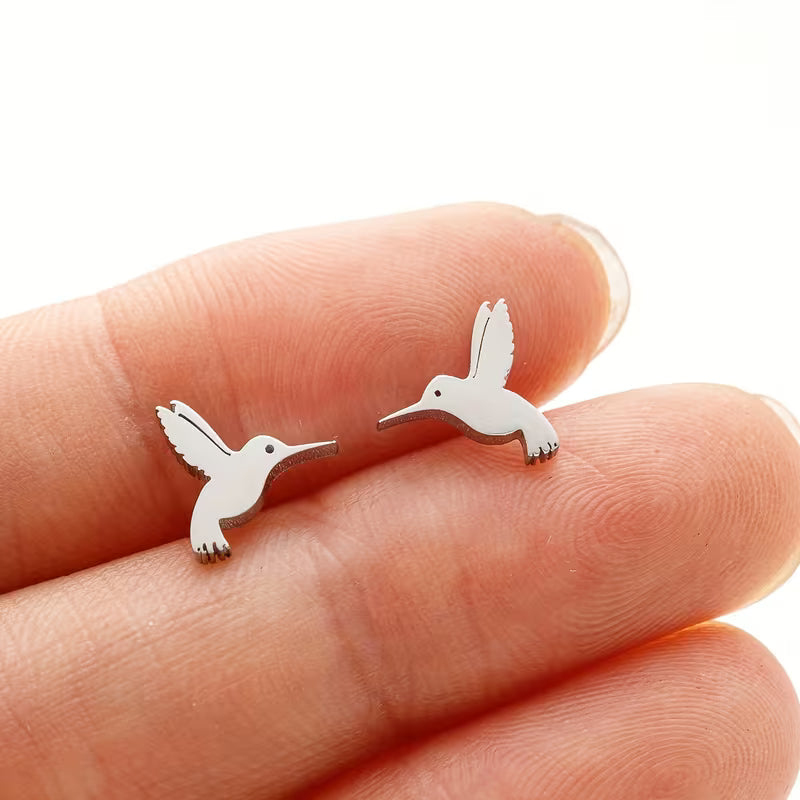 Kolibrin onnellisuusnappikorvakorut