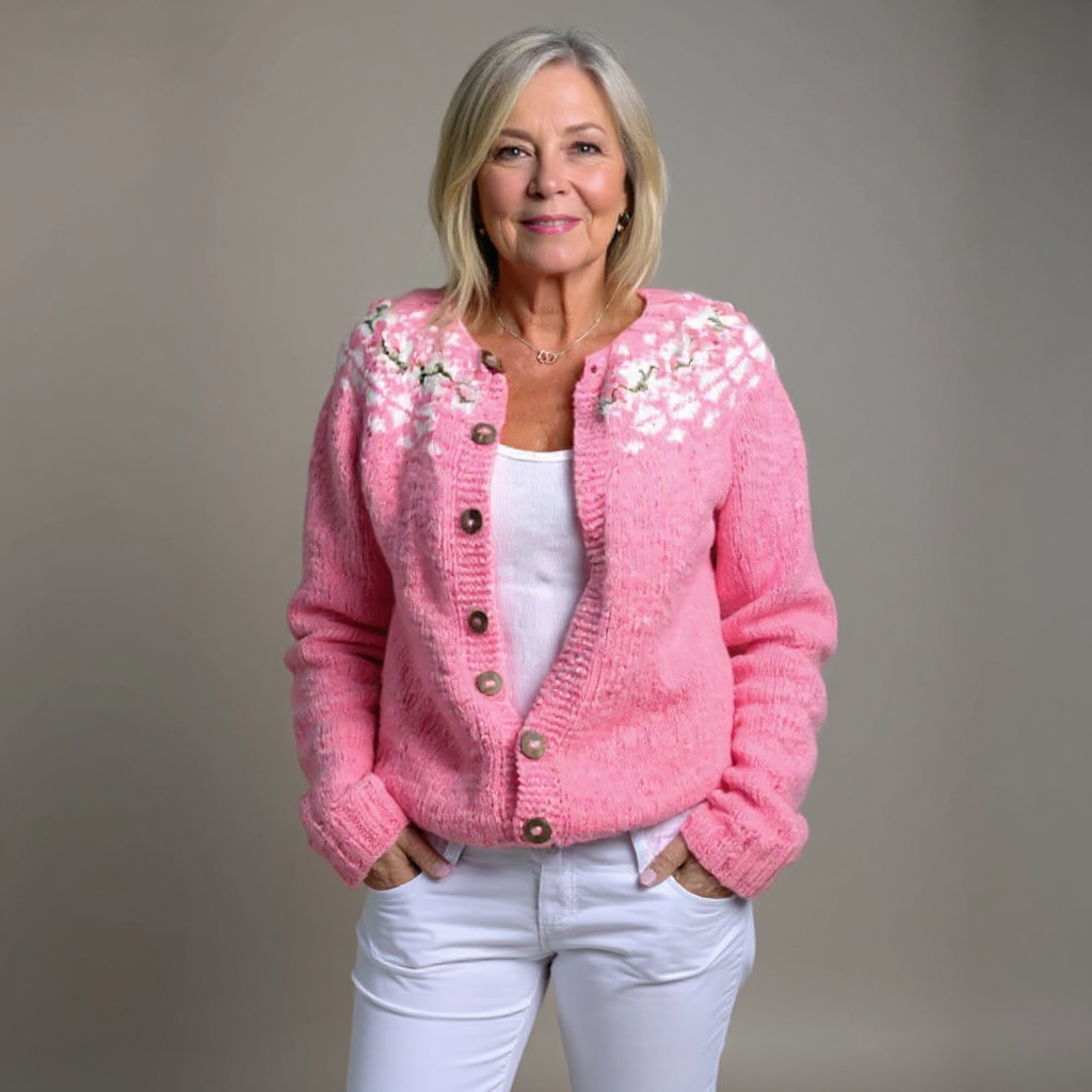 Ella | Islantilaistyylinen neuletakki
