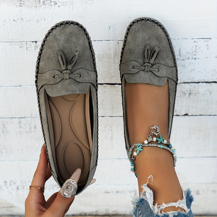 Nadine - Klassiset loaferit, joissa on tasselit