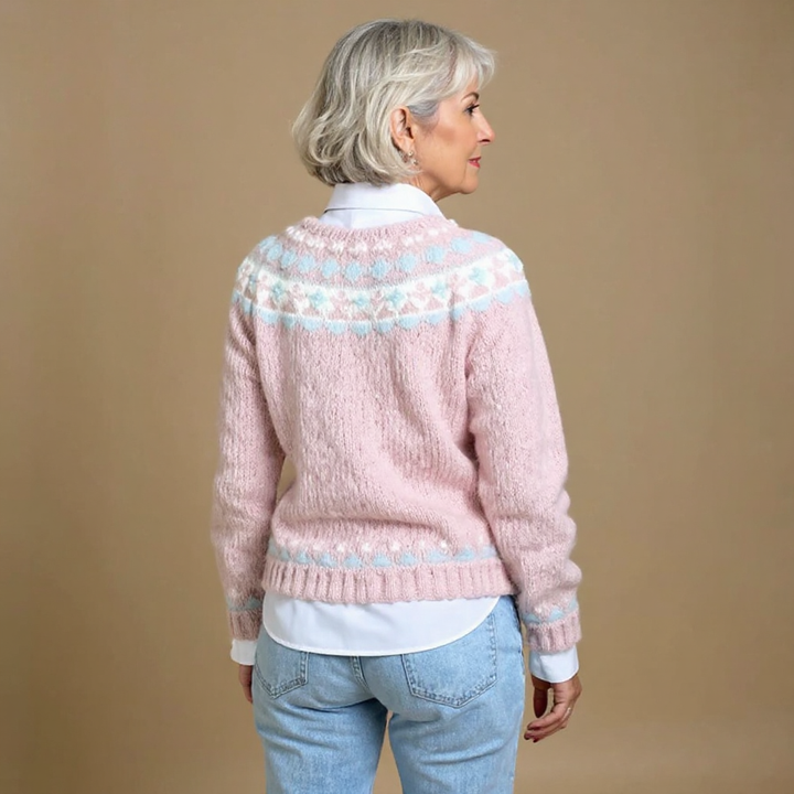Katri | Islantilaistyylinen neuletakki