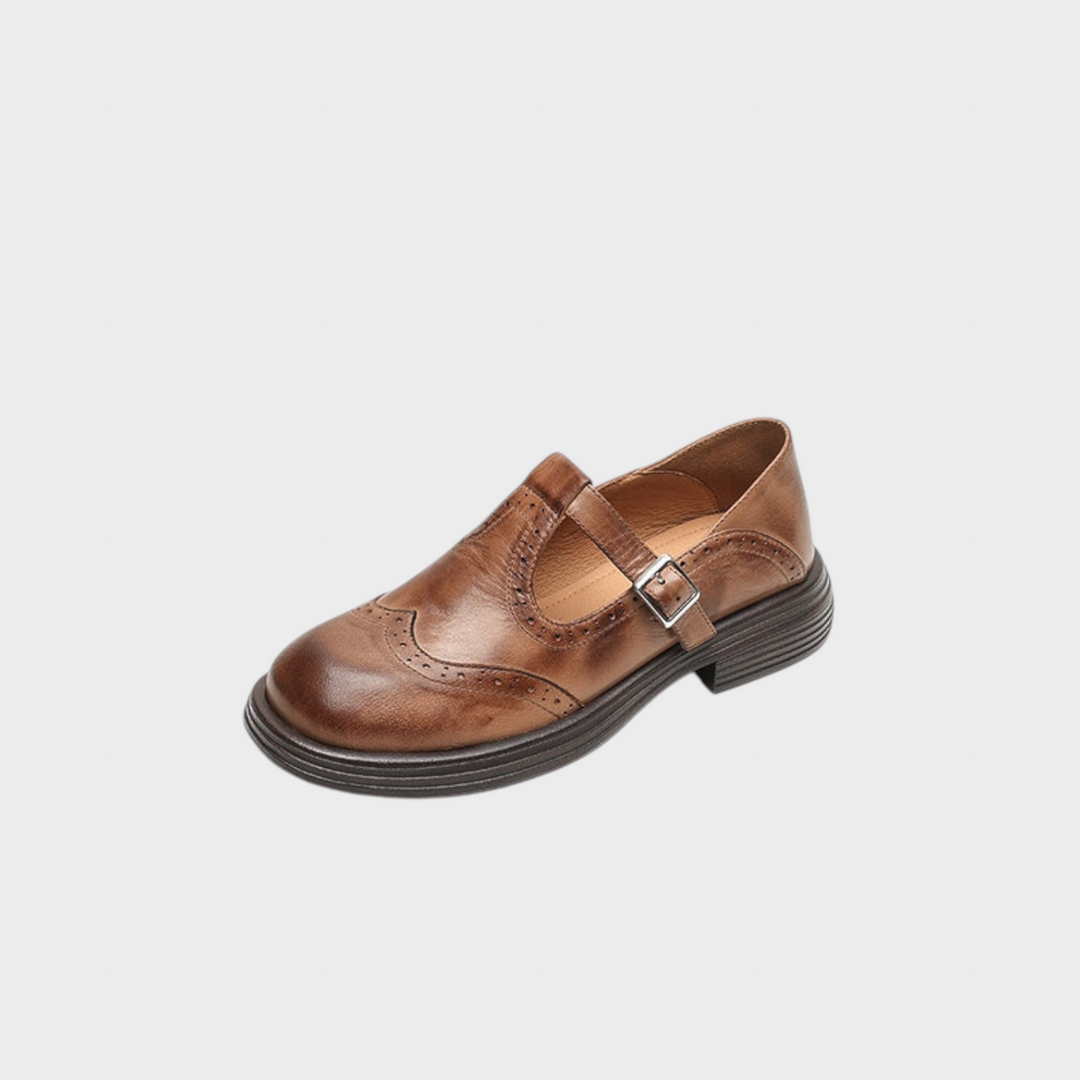 CAPITULINO | Elegantit nahkaiset Mary Jane - Kengät