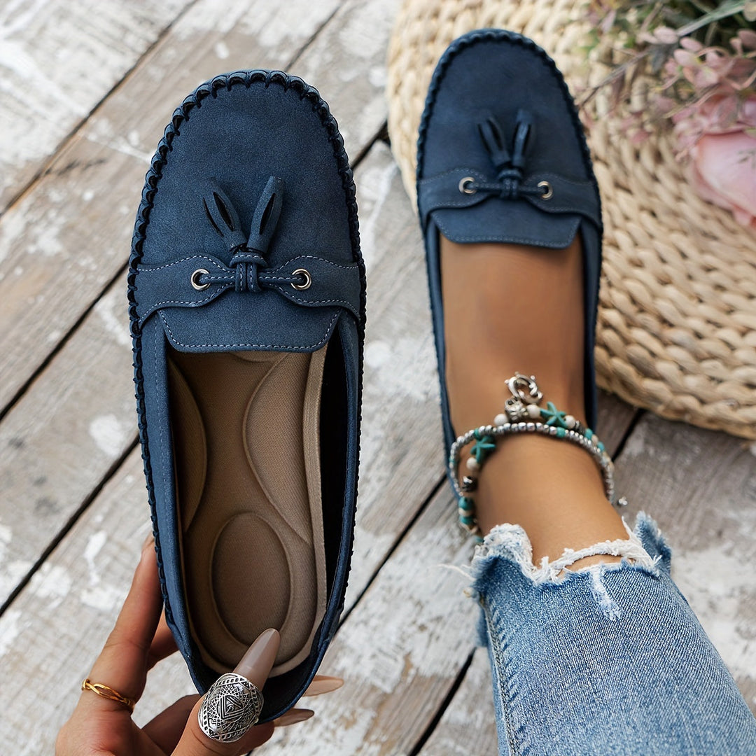 Nadine - Klassiset loaferit, joissa on tasselit