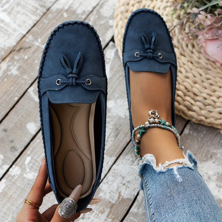 Nadine - Klassiset loaferit, joissa on tasselit