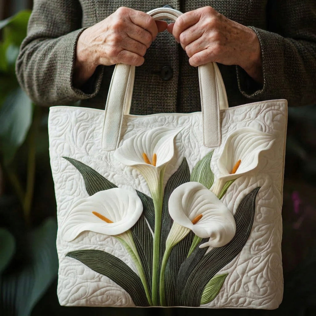 Vaatimaton Valkoinen Calla-liljakassi