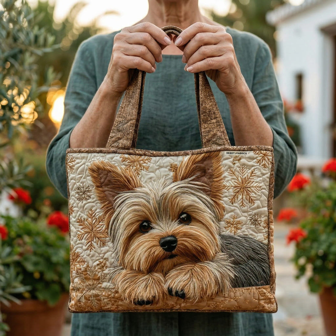 Hienostunut Käsintehty Yorkie Kassi