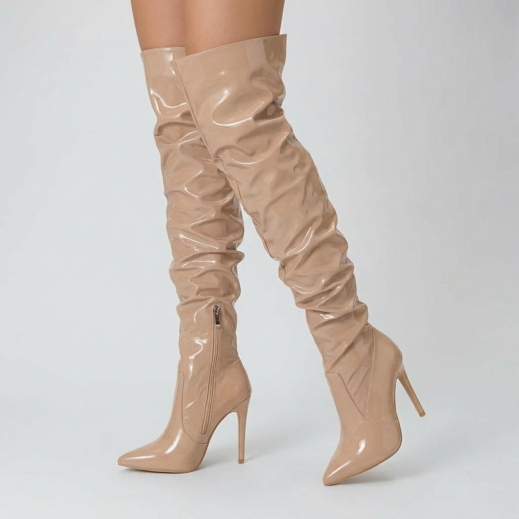 Yli-Polven Stiletto Saappaat Naisille