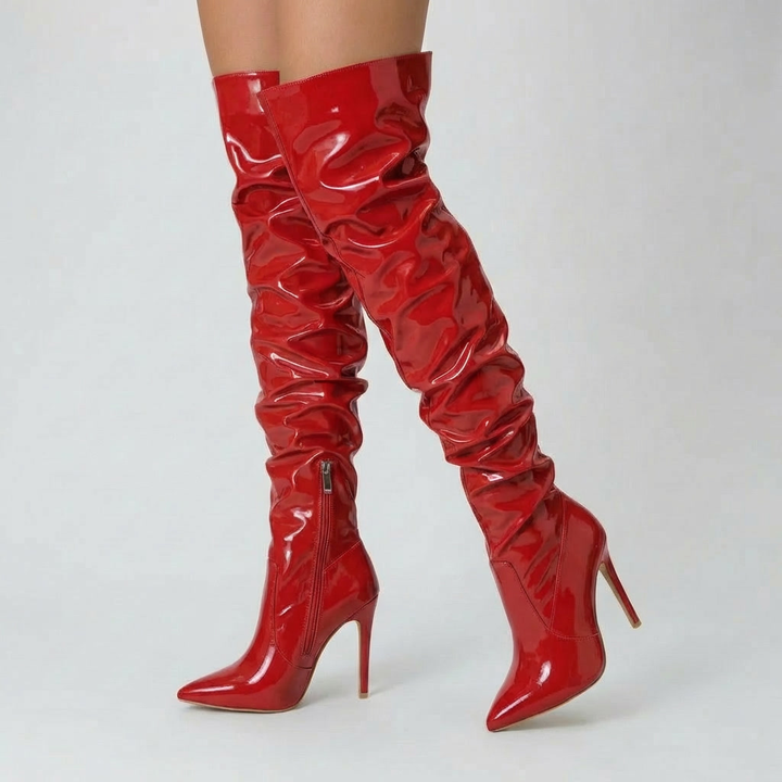 Yli-Polven Stiletto Saappaat Naisille