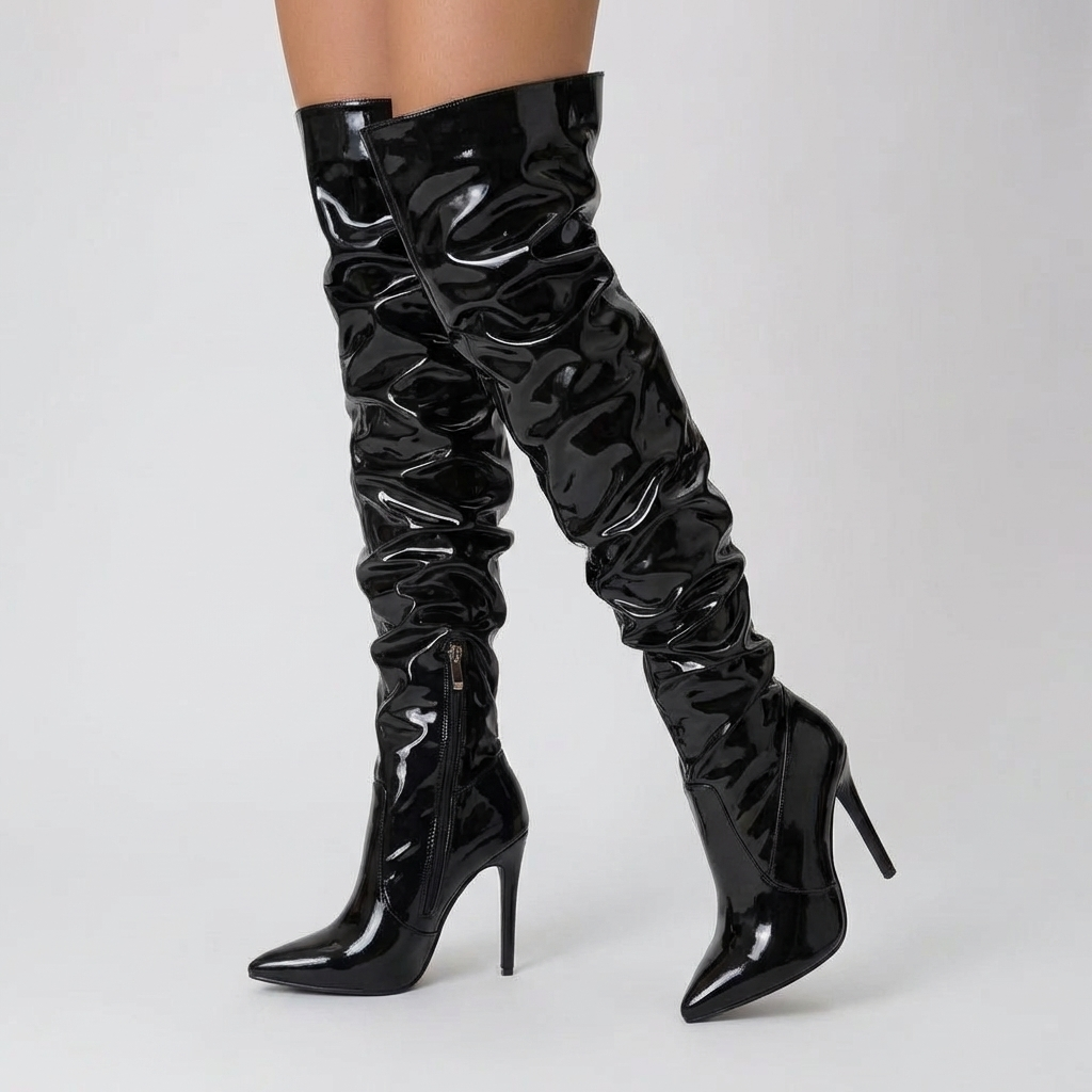 Yli-Polven Stiletto Saappaat Naisille