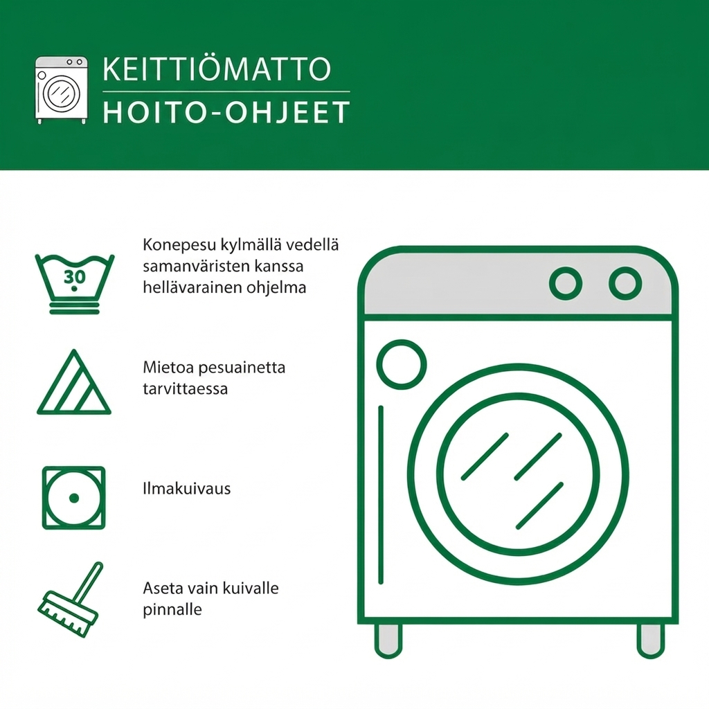 Ocean Drift -keittiömatto NCU0TD1435